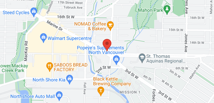 map of 116 723 W 3RD STREET